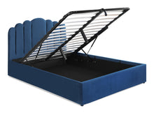 Load image into Gallery viewer, Edward Queen Gas Lift Storage Bed Frame - Blue