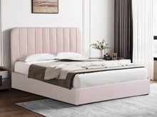 Load image into Gallery viewer, Victoria Queen Gas Lift Storage Bed Frame - Pink
