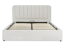 Load image into Gallery viewer, Victoria Queen Gas Lift Storage Bed Frame - Beige
