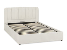 Load image into Gallery viewer, Victoria Queen Gas Lift Storage Bed Frame - Beige