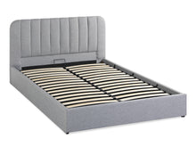 Load image into Gallery viewer, Victoria Queen Gas Lift Storage Bed Frame - Grey
