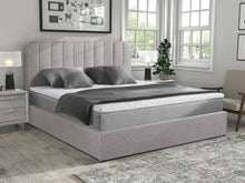 Load image into Gallery viewer, Victoria Queen Gas Lift Storage Bed Frame - Grey