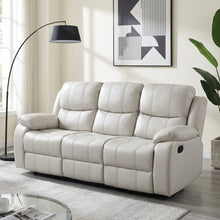 Load image into Gallery viewer, Wilson Manual 3 Seater Recliner Sofa - Beige