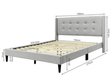 Load image into Gallery viewer, Sealy Queen Bed Frame - Silver
