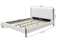 Load image into Gallery viewer, Haast Super King Bed Frame - Cream