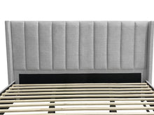 Load image into Gallery viewer, Hogan Super King Bed Frame with Storage - Light Grey