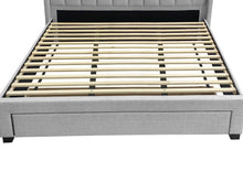 Load image into Gallery viewer, Hogan Super King Bed Frame with Storage - Light Grey