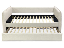 Load image into Gallery viewer, Joyce Single Trundle Bed Frame - Oat White