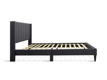 Load image into Gallery viewer, Careys Queen Bed Frame - Dark Grey