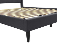 Load image into Gallery viewer, Careys Queen Bed Frame - Dark Grey