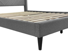 Load image into Gallery viewer, Bassie Double Bed Frame - Light Grey