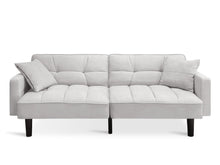 Load image into Gallery viewer, Boston 3 Seater Sofa Bed - Oat White