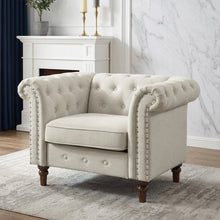 Load image into Gallery viewer, Chesley Occasional Chair - Natural Oat