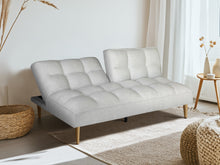 Load image into Gallery viewer, Barton 3 Seater Sofa Bed - Light Grey