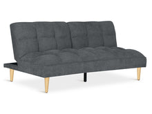 Load image into Gallery viewer, Barton 3 Seater Sofa Bed - Dark Grey