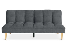 Load image into Gallery viewer, Barton 3 Seater Sofa Bed - Dark Grey