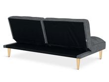Load image into Gallery viewer, Barton 3 Seater Sofa Bed - Dark Grey