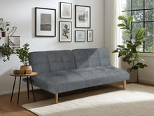 Load image into Gallery viewer, Barton 3 Seater Sofa Bed - Dark Grey