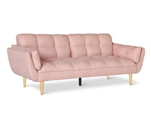 Load image into Gallery viewer, Dover 3 Seater Sofa Bed - Pink