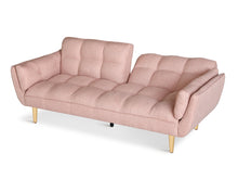 Load image into Gallery viewer, Dover 3 Seater Sofa Bed - Pink