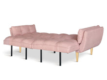 Load image into Gallery viewer, Dover 3 Seater Sofa Bed - Pink