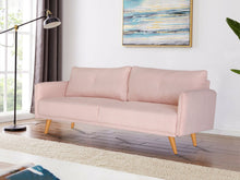 Load image into Gallery viewer, Harlan 3 Seater Sofa - Pink