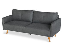 Load image into Gallery viewer, Harlan 3 Seater Sofa - Dark Grey