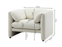 Load image into Gallery viewer, Marion Occasional Chair - Cream