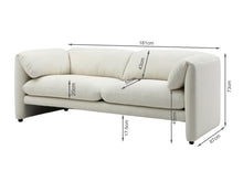Load image into Gallery viewer, Marion 2 Seater Sofa - Cream
