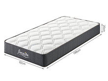 Load image into Gallery viewer, Basics Plus Bonnell Spring Mattress with Protector & Pillow - Single