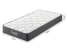 Load image into Gallery viewer, Basics Plus Bonnell Spring Mattress with Protector & Pillow - Single
