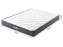 Load image into Gallery viewer, Basics Plus Bonnell Spring Mattress with Protector & Pillow - QUEEN