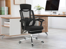 Load image into Gallery viewer, Melissa Office Chair with Footrest - Black