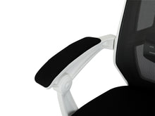 Load image into Gallery viewer, Melissa Office Chair with Footrest - Black + White