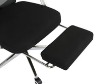 Load image into Gallery viewer, Melissa Office Chair with Footrest - Black + White
