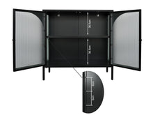 Load image into Gallery viewer, Arden 80cm Sideboard Buffet Table - Black