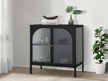 Load image into Gallery viewer, Arden 80cm Sideboard Buffet Table - Black