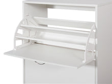 Load image into Gallery viewer, Anau 3 Drawer Shoe Cabinet Storage Rack - White