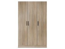 Load image into Gallery viewer, Bram 3 Door Wardrobe Cabinet - Oak
