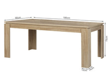 Load image into Gallery viewer, Azar Dining Table Rectangle 180 X 90cm - Natural