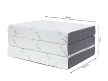 Load image into Gallery viewer, Bamboo Pro Portable Folding Foam Mattress - Single