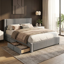 Load image into Gallery viewer, Super King Fabric Bed Frame
