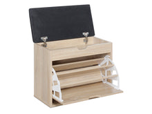 Load image into Gallery viewer, Hawea Wooden Shoe Rack 3 Layer - Oak