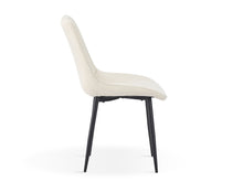 Load image into Gallery viewer, Amaia Dining Chair - Set of 4 - Beige + Black