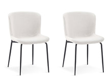 Load image into Gallery viewer, Rayne Dining Chair - Set of 2 - Beige + Black
