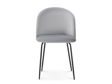 Load image into Gallery viewer, Zoya Dining Chair - Set of 4 - Grey + Black