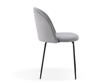 Load image into Gallery viewer, Zoya Dining Chair - Set of 4 - Grey + Black