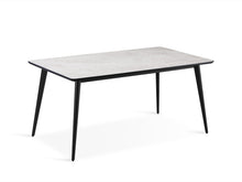 Load image into Gallery viewer, Shiloh Rectangular Dining Table 160 x 90cm - Shiloh Rectangular Dining Table 160 x 90cm - Grey + Black
