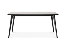 Load image into Gallery viewer, Shiloh Rectangular Dining Table 160 x 90cm - Shiloh Rectangular Dining Table 160 x 90cm - Grey + Black