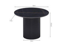 Load image into Gallery viewer, Dylan Ceramic Top Coffee Table 60cm - Black